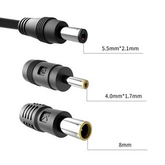 Solar Panel to DC Adapter Cable 16 AWG 4.59ft for Power Stations Generators