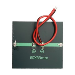Compact 0 55W 3V Solar Panel Kit Charger for DIY Models Power Board and Line