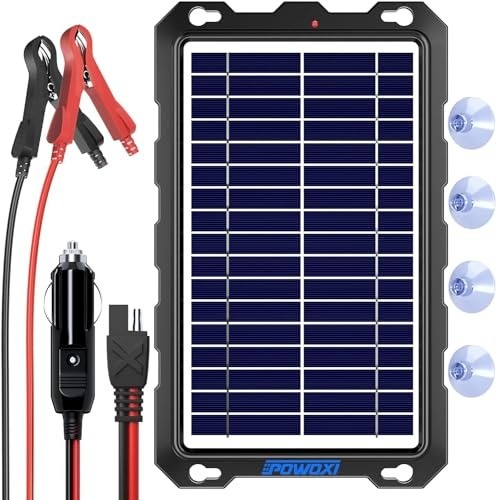 7.5W Solar Battery Trickle Charger Kit – Essential for Automotive & Marine Use