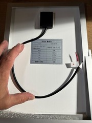 Solar Panel 10w 19v for hobby project or replacement part.  10″x13.5″