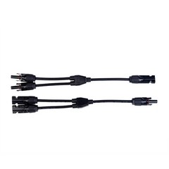 Solar Panel Y Branch Cable Connection Waterproof Adapter Connector Extension US