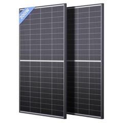 Callsun N Type 16BB 400W Bifacial Solar Panel 2Pcs 200 Watt Solar Panel 12V 25%