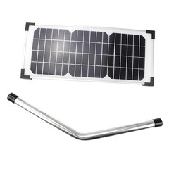 FM123 Solar Panel Kit,Compatible with Mighty Mule Automatic Gate Openers,10 Watt