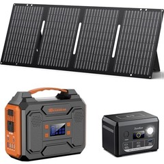 Solar Power Station 300W 60W Panel Portable