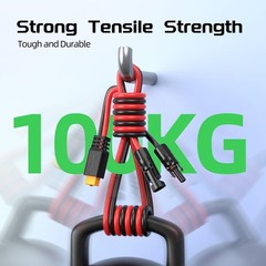 20Ft Solar to XT60 Extension Cable 12AWG for Portable Power Station and Battery