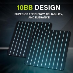 Versatile 35W 12V Monocrystalline Solar Panel for Easy Off-Grid Installation