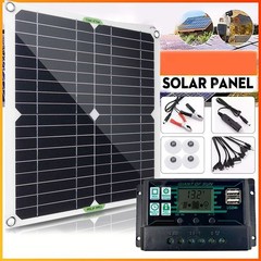 400 Watts Solar Panel Kit 12V 100A Battery Charger with Controller Caravan Boat