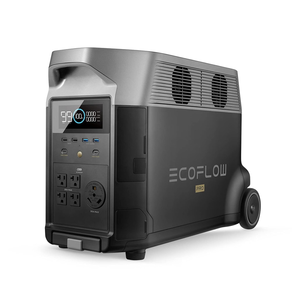 DELTA Pro 3600Wh Portable Power Station – 5 AC Outlets, Fast Charge, Solar Ready