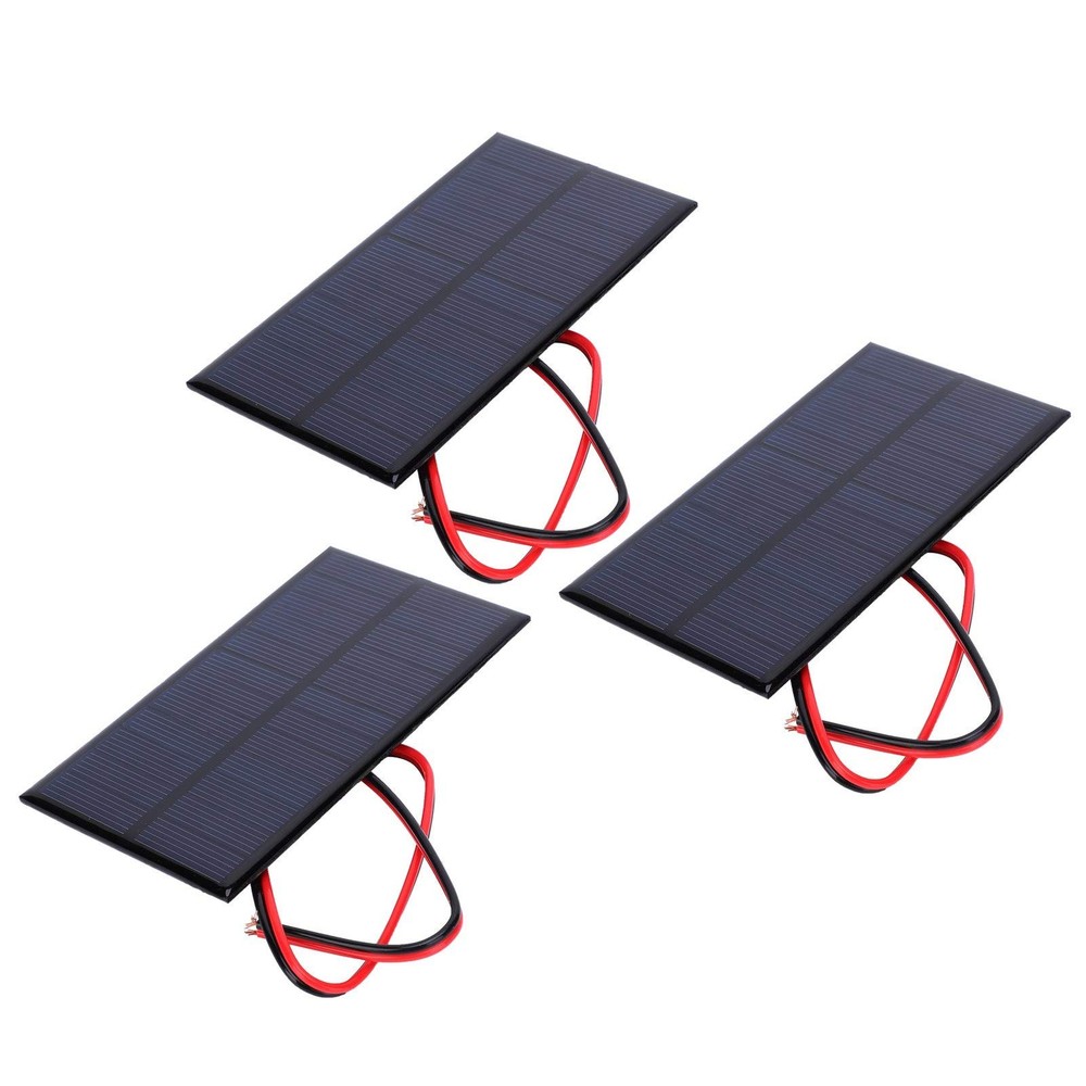 3Pcs Mini Solar Panel DC 6V Polysilicon Solar Cell Charger Module Solar DIY S…