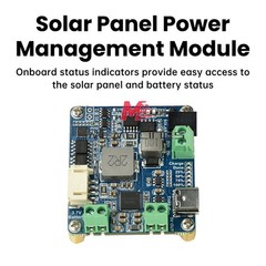 6-24V Solar Panel Power Management Module 5V 3A Supports MPPT, PD QC FCP SFCP