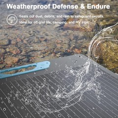 400W Portable Solar Panel for EF ECOFLOW Portable Power Station 3600Wh DELTA Pro