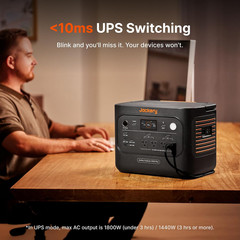 Jackery HomePower 2000 Plus V2 2048Wh Expandable Backup Portable Power Station