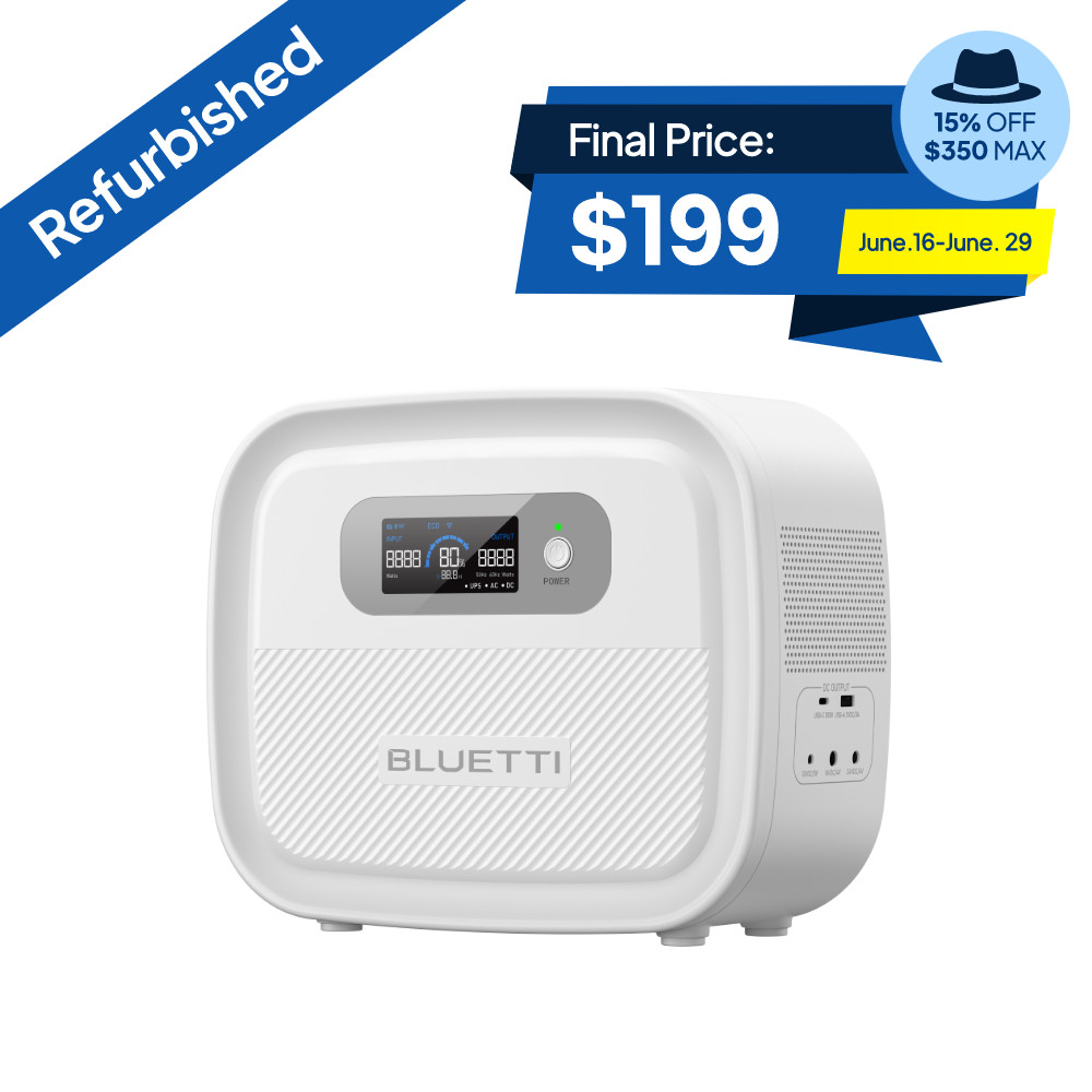 BLUETTI X60 614Wh Portable Rechargeable Power Bank for Travel/Camping/Emergency
