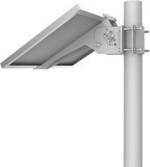 Adjustable Solar Panel Mount for 1.5-3 Inch Poles, Stainless Steel Construction
