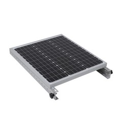 28″ Solar Panel RV Tilt Mount Brackets Ground Roof Flat Surface Adjustable Frame