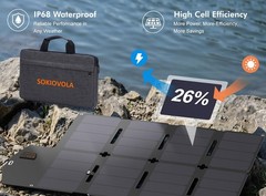 SOKIOVOLA 100W Portable Solar Panel MC-4 Foldable Solar Panel Charger Kits 18…