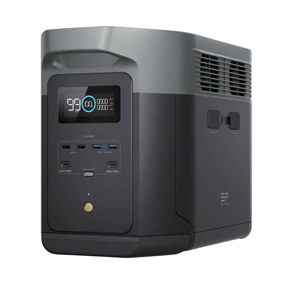 Ecoflow 2 Max 2400w Power Station New Free Shipping
