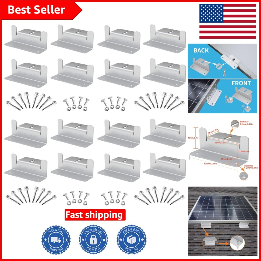 High-Performance Solar Panel Z Brackets – Lightweight & Corrosion Resistant