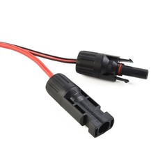 12AWG Female Solar Panel Connection Cable Charging Cable Solar Generator
