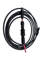 Pair 10AWG or 12AWG with in-line fuse 1000v 15A PV extension cable PT UL listed
