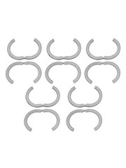Premium 304 Stainless Steel Segment Rings 10pcs for DN20 Corrugated Pipes
