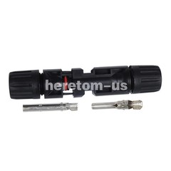 10Pairs MC4 1000V 30A Solar Cable Connectors Male Female DIY For Solar Panel US