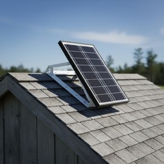 Solar Panel Stand 45 Degree Angled Support Legs Photovoltaic Panel Mount