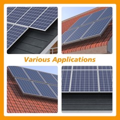 Comfality Solar Panel Bird Guard Black PVC1/2 inch 6in * 100FT Anti Bird roll…