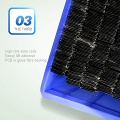 10PCS Polycrystalline Solar Drip 5V 100MA Charging 18650 Battery Charging Board