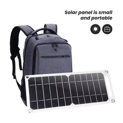 Portable Solar Panel 5V 35W Sunpower USB Charger Compatible Smartphone