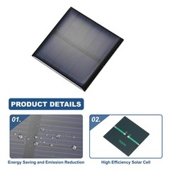 3PCS Mini 3V 0.63W 0.21A Solar Panels for Small Solar Cells