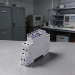 Programmable Switch DIN Rail Timer Clear Digital LCD Easy Installation