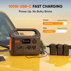 Power Station Explorer 300, 292Wh Backup LiFePO4 Battery,Generator for Outdoors