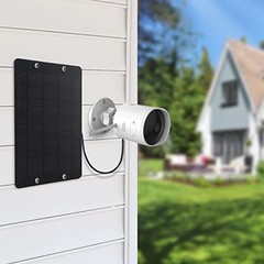 USB Solar Panel 2Pack with DC Male to Male Cable- Solar USB Charger 5v 6W x2