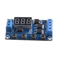 Wide Voltage Input for relay Delay Board Clear Interface Multifunctional Timer