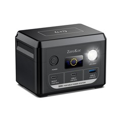 100W Portable Power Station, 96Wh Small Generator 30000mAh LiFePO4 Battery wi…