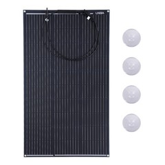 100W 200W Flexible Solar Panel Kit High-Efficiency Home RV Off-Grid 18V Charging
