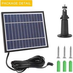 Solar Panel Kit Arlo Pro Pro2 Adjustable Waterproof Battery Charger 2600mAh New