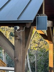 for Tapo Outdoor Security Camera, 5W Solar Charger Compatible with T