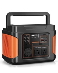 400W Portable Power Station 296Wh Outdoor Solar Generator Backup Ternary Battery