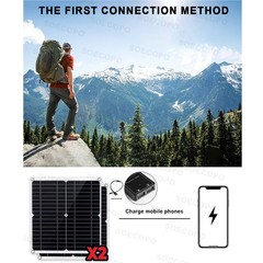 10000W High-Power Solar System Kit | 12V Input to 110V/220V Output | 2pcs Solar
