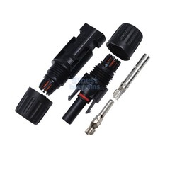 Lot 30A 1000V Male Female Pair PV Panel Cable Plug Connector For MC4 Solar Panel