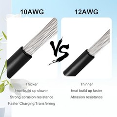 0AWG Solar Panel to SAE Adapter Cable SAE Plug Cable PV Solar Extension 50FT 1