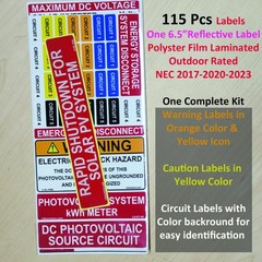 Ultimate 115 Pack 2017/2020/2023 NEC Code Compliant Photovoltaic Solar System…