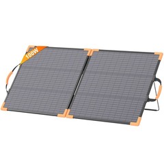 MHPOWOS Bifacial Portable Solar Panel 200Watt IP68 Waterproof Solar Charger Kit