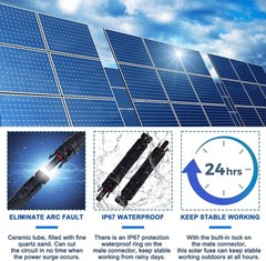Solar Fuse Holder Inline for Solar Panel Protection