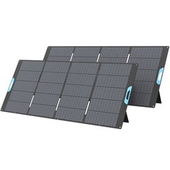 2 Pack 400W Portable Solar Panel Kit for Power Station 3000W Solar Generator