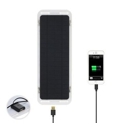 5W 18V Solar Power Panel Maintainer 12V Battery Charger RV Boat Car Motorcycle