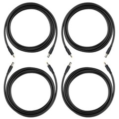 Chewproof Power Cable for Solar Panel Connector, 5.5×2.1 to 4.0×1.7 Male DC P…