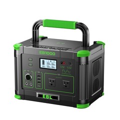 1000W 999Wh Power Station Portable Charger Generator RV LiFePO4 Backup Battery